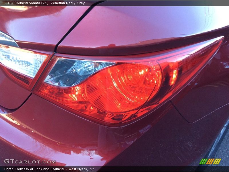 Venetian Red / Gray 2014 Hyundai Sonata GLS