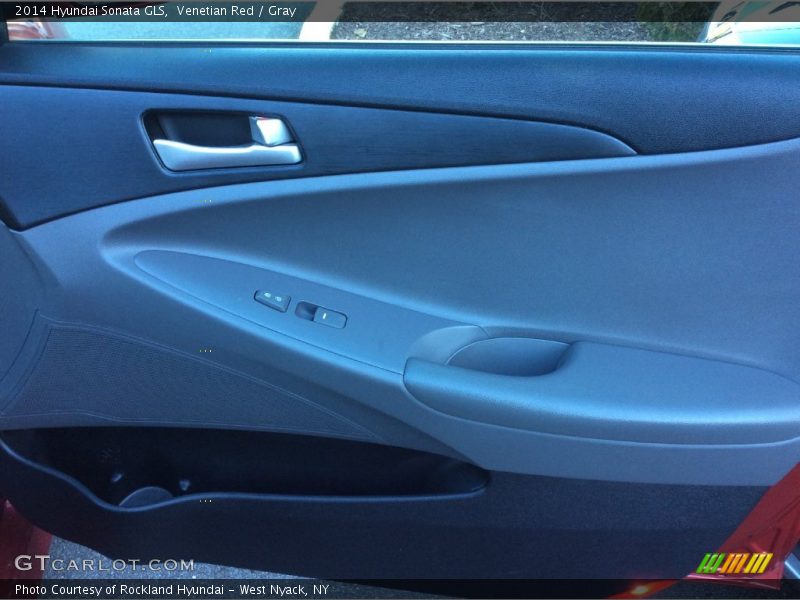 Venetian Red / Gray 2014 Hyundai Sonata GLS