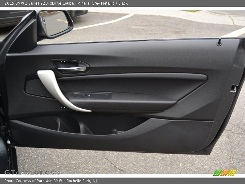 Mineral Grey Metallic / Black 2015 BMW 2 Series 228i xDrive Coupe