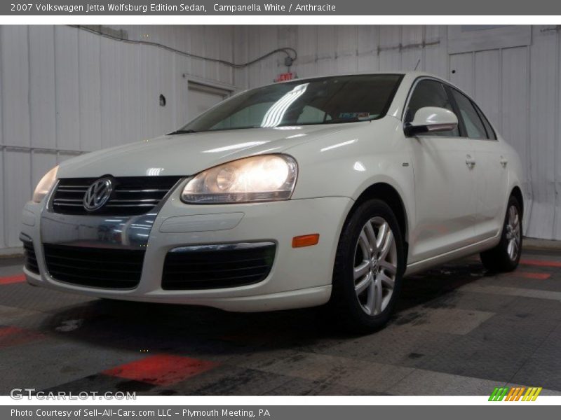 Campanella White / Anthracite 2007 Volkswagen Jetta Wolfsburg Edition Sedan