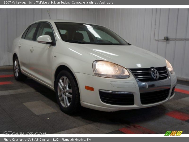 Campanella White / Anthracite 2007 Volkswagen Jetta Wolfsburg Edition Sedan