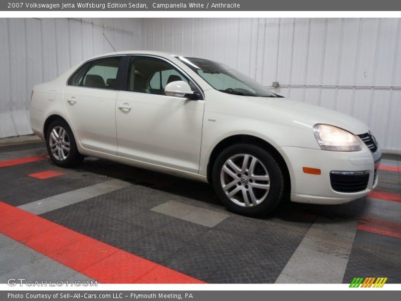 Campanella White / Anthracite 2007 Volkswagen Jetta Wolfsburg Edition Sedan