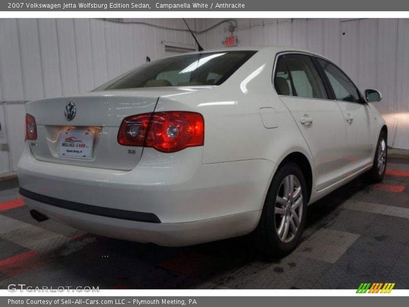 Campanella White / Anthracite 2007 Volkswagen Jetta Wolfsburg Edition Sedan