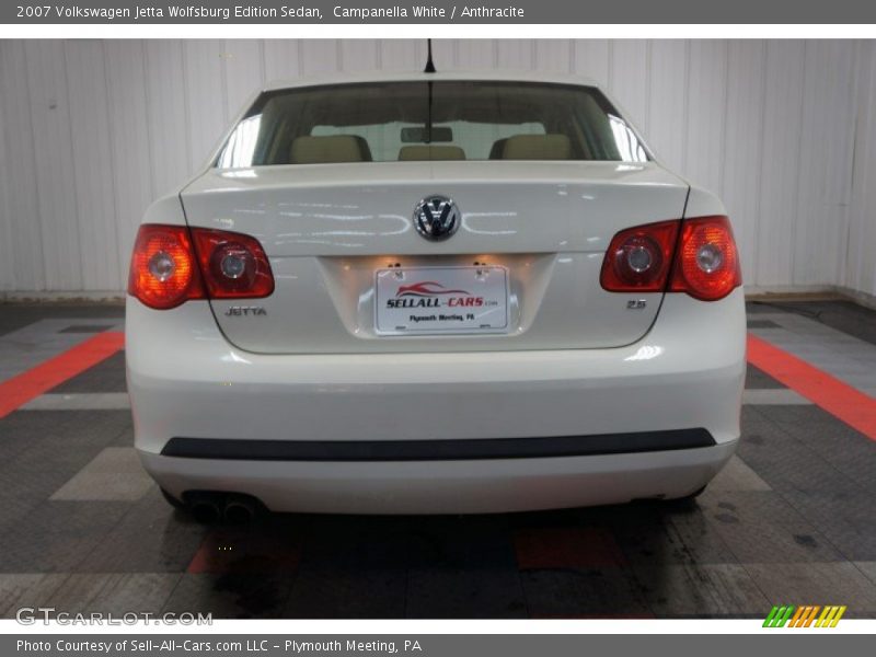 Campanella White / Anthracite 2007 Volkswagen Jetta Wolfsburg Edition Sedan