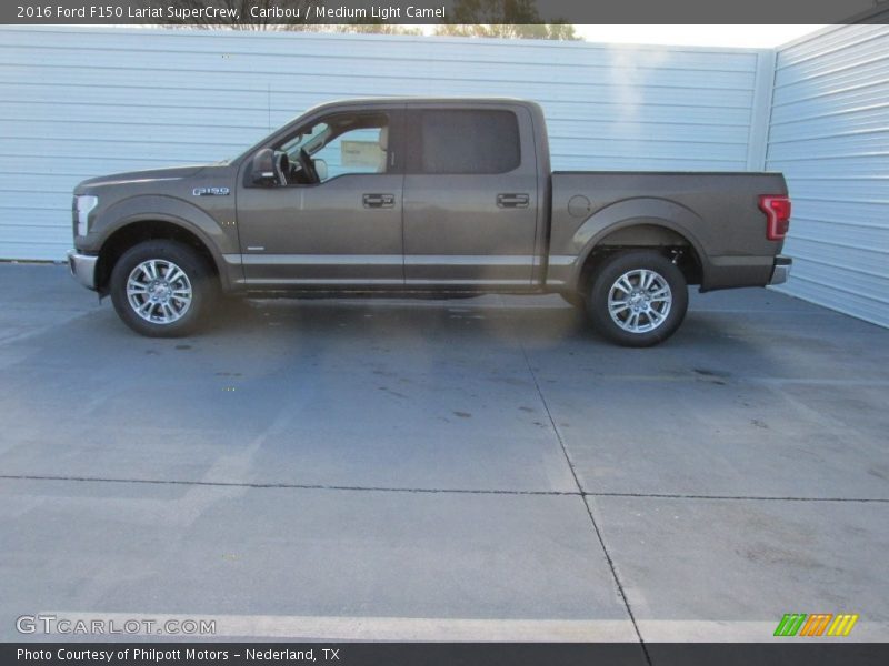 Caribou / Medium Light Camel 2016 Ford F150 Lariat SuperCrew