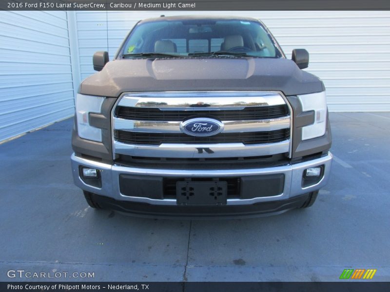 Caribou / Medium Light Camel 2016 Ford F150 Lariat SuperCrew