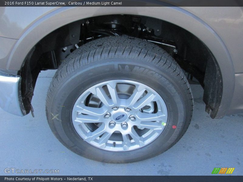 Caribou / Medium Light Camel 2016 Ford F150 Lariat SuperCrew
