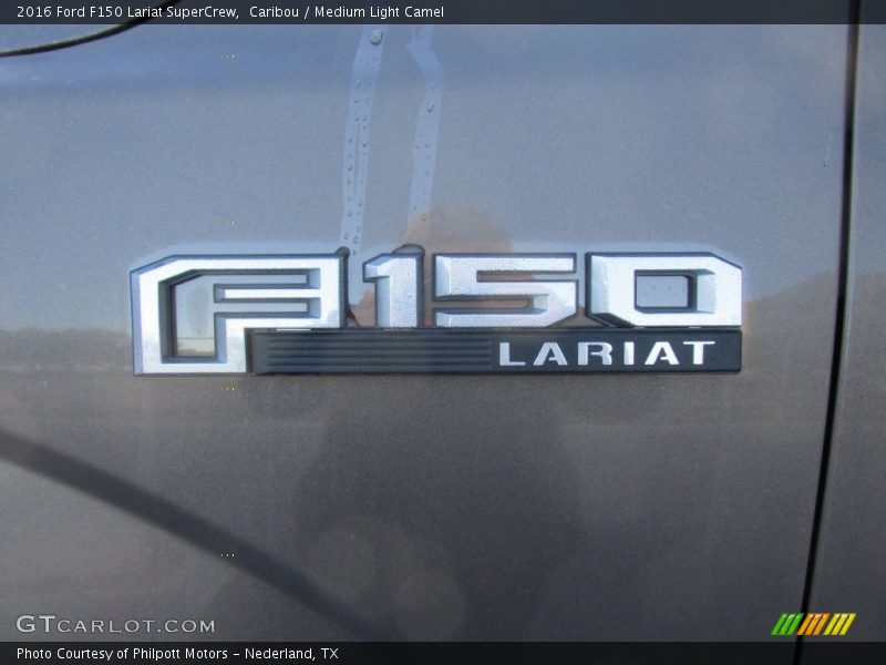 Caribou / Medium Light Camel 2016 Ford F150 Lariat SuperCrew