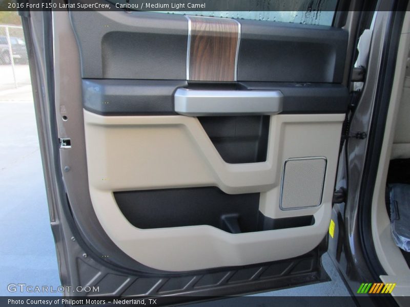 Caribou / Medium Light Camel 2016 Ford F150 Lariat SuperCrew
