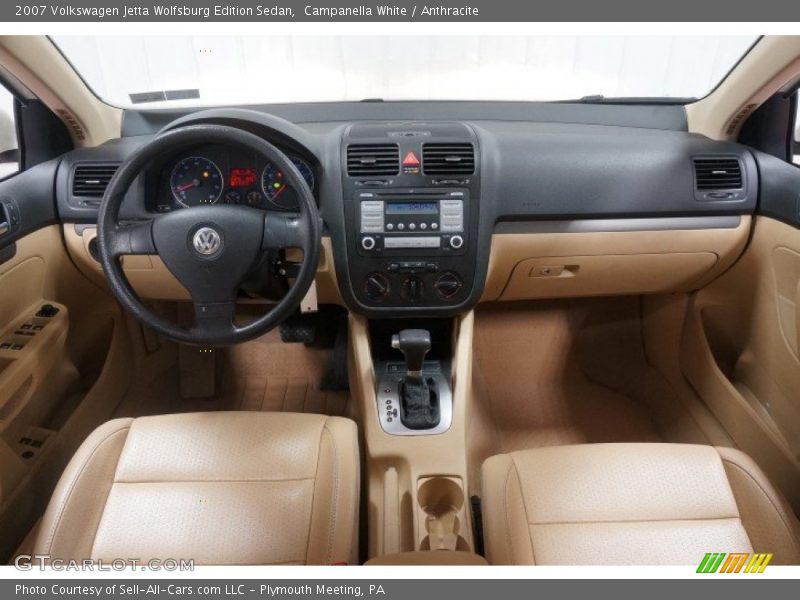 Campanella White / Anthracite 2007 Volkswagen Jetta Wolfsburg Edition Sedan