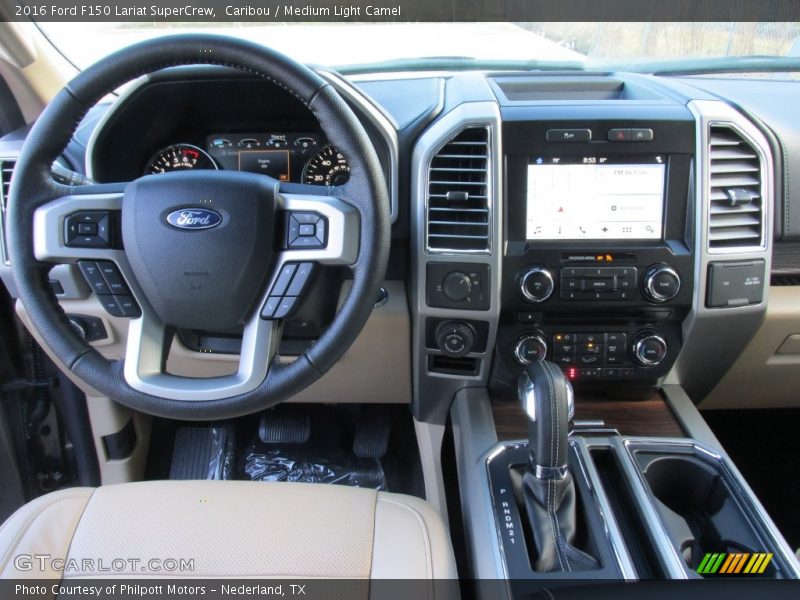 Caribou / Medium Light Camel 2016 Ford F150 Lariat SuperCrew