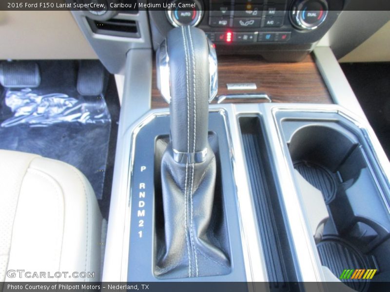 Caribou / Medium Light Camel 2016 Ford F150 Lariat SuperCrew