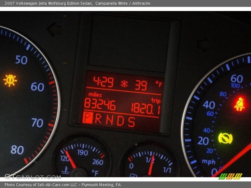 Campanella White / Anthracite 2007 Volkswagen Jetta Wolfsburg Edition Sedan