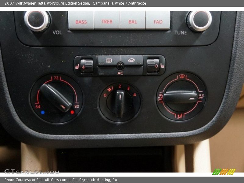 Campanella White / Anthracite 2007 Volkswagen Jetta Wolfsburg Edition Sedan