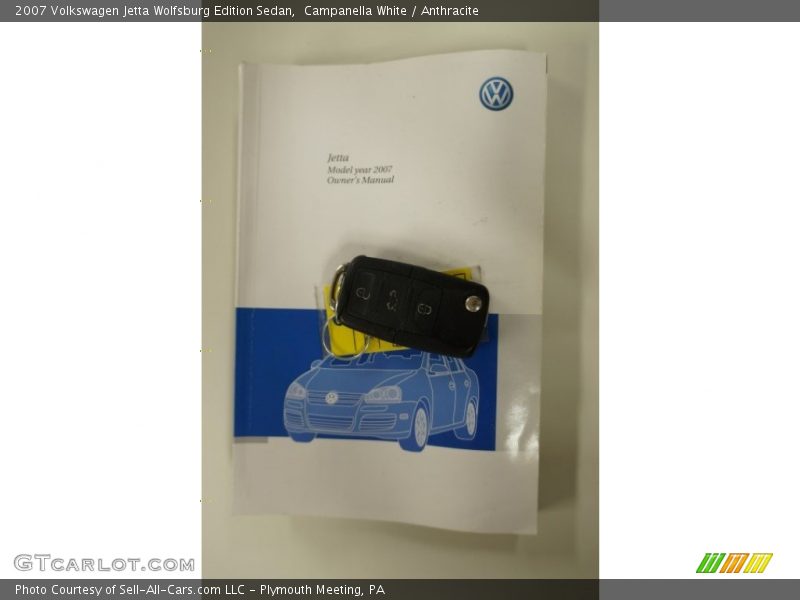 Campanella White / Anthracite 2007 Volkswagen Jetta Wolfsburg Edition Sedan