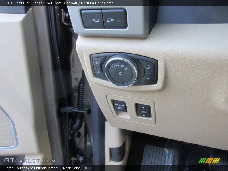 Caribou / Medium Light Camel 2016 Ford F150 Lariat SuperCrew