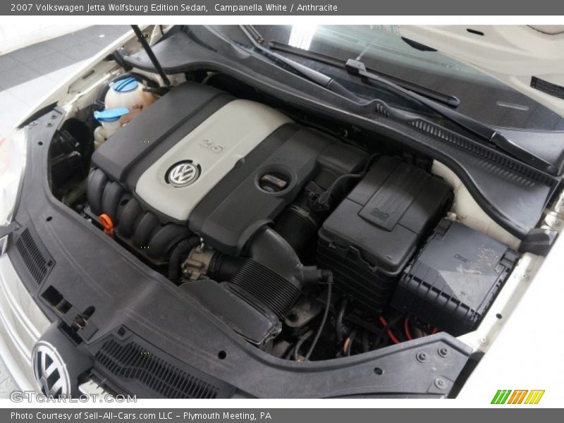 Campanella White / Anthracite 2007 Volkswagen Jetta Wolfsburg Edition Sedan