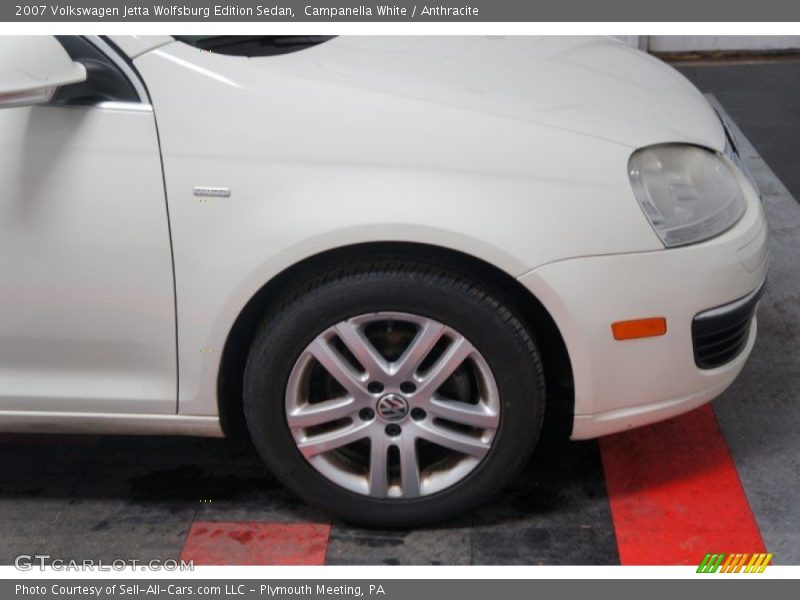 Campanella White / Anthracite 2007 Volkswagen Jetta Wolfsburg Edition Sedan