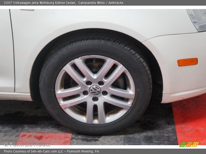 Campanella White / Anthracite 2007 Volkswagen Jetta Wolfsburg Edition Sedan