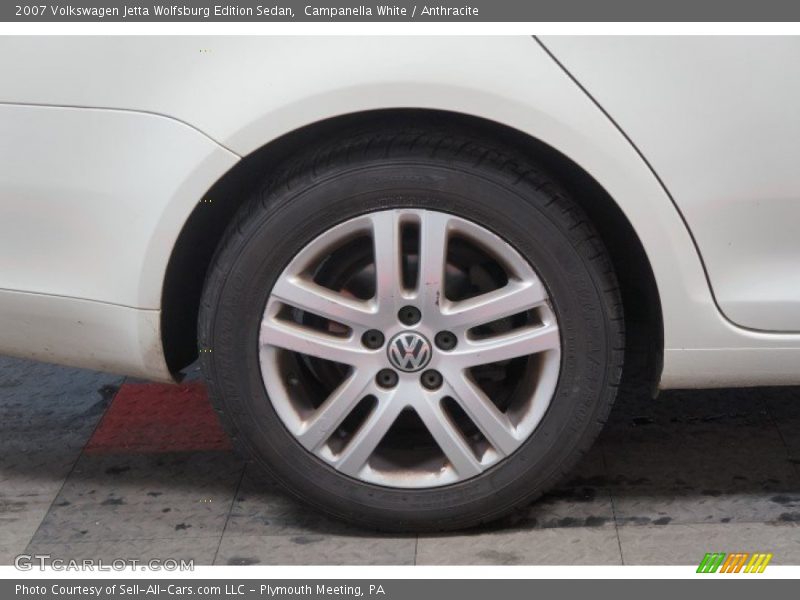 Campanella White / Anthracite 2007 Volkswagen Jetta Wolfsburg Edition Sedan