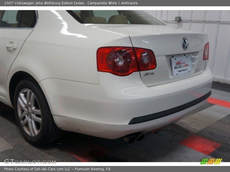 Campanella White / Anthracite 2007 Volkswagen Jetta Wolfsburg Edition Sedan