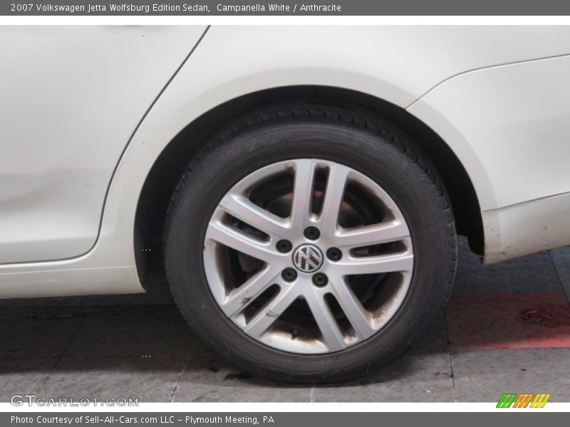 Campanella White / Anthracite 2007 Volkswagen Jetta Wolfsburg Edition Sedan