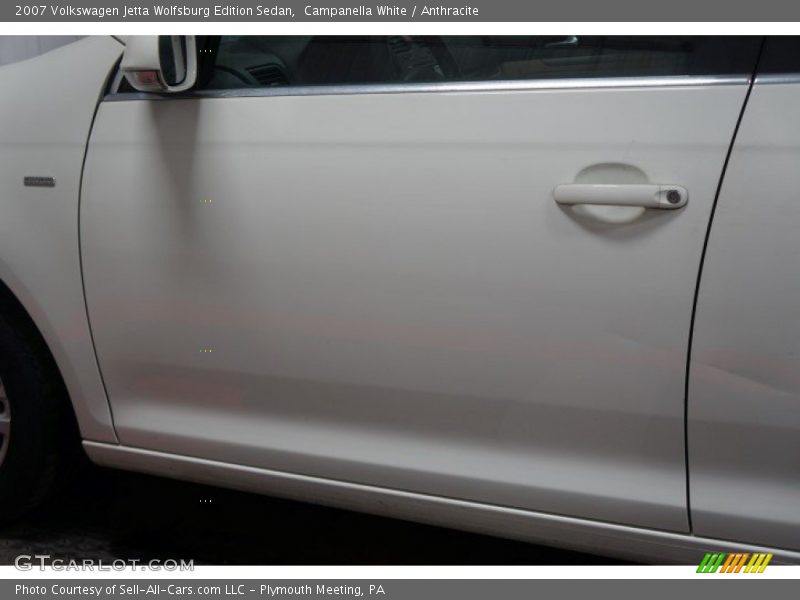Campanella White / Anthracite 2007 Volkswagen Jetta Wolfsburg Edition Sedan
