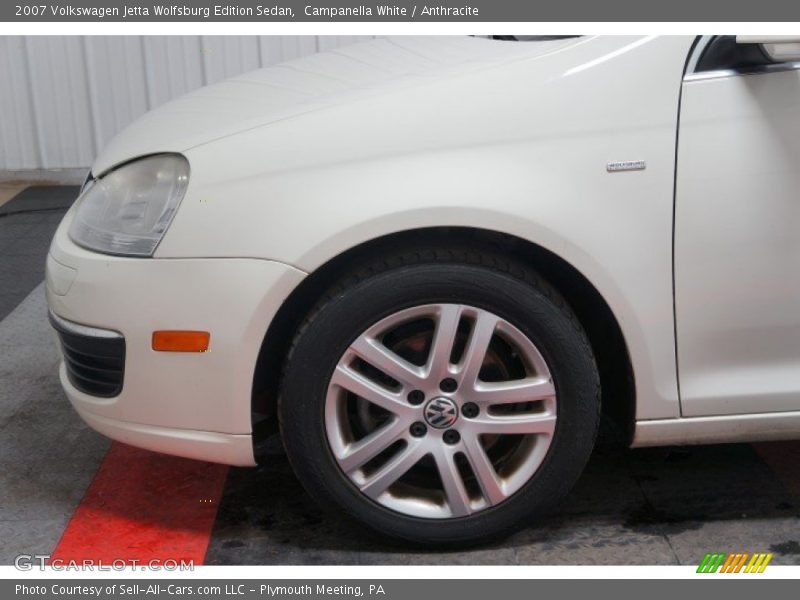 Campanella White / Anthracite 2007 Volkswagen Jetta Wolfsburg Edition Sedan