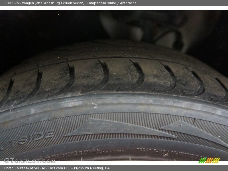 Campanella White / Anthracite 2007 Volkswagen Jetta Wolfsburg Edition Sedan