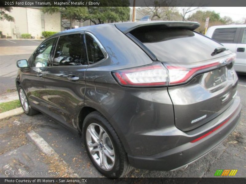 Magnetic Metallic / Ebony 2015 Ford Edge Titanium