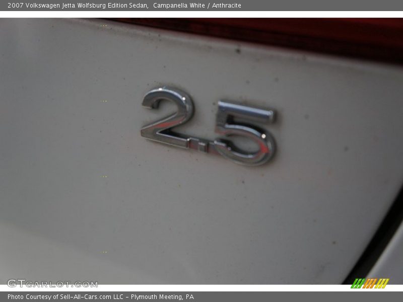 Campanella White / Anthracite 2007 Volkswagen Jetta Wolfsburg Edition Sedan