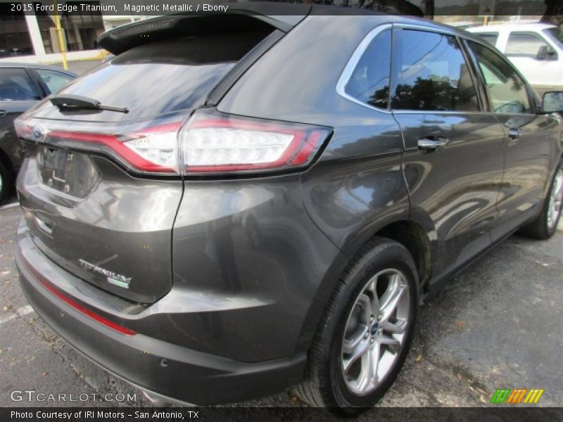 Magnetic Metallic / Ebony 2015 Ford Edge Titanium