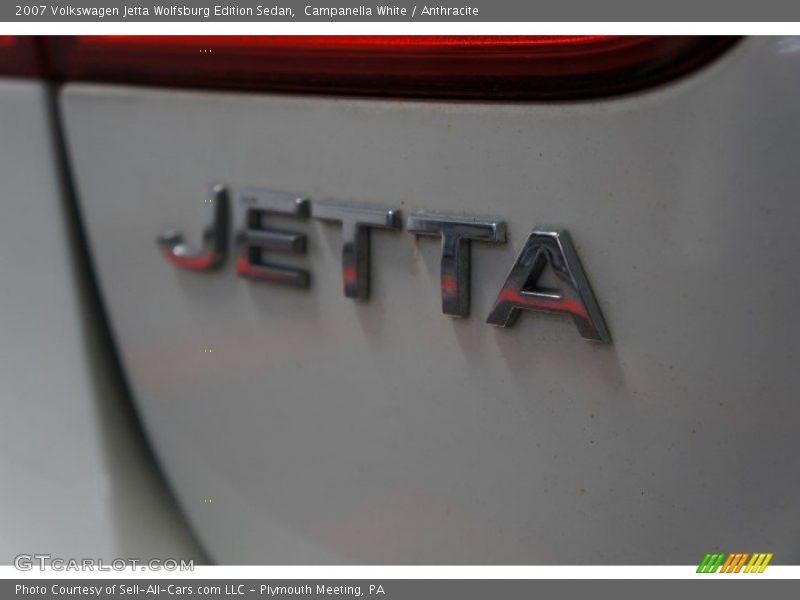 Campanella White / Anthracite 2007 Volkswagen Jetta Wolfsburg Edition Sedan