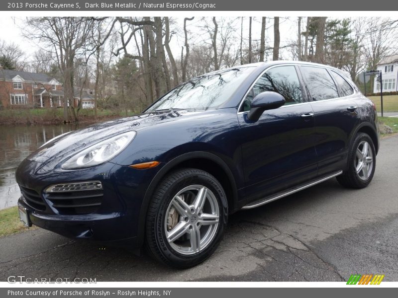 Dark Blue Metallic / Natural Espresso/Cognac 2013 Porsche Cayenne S