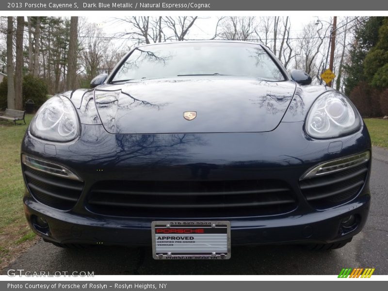 Dark Blue Metallic / Natural Espresso/Cognac 2013 Porsche Cayenne S