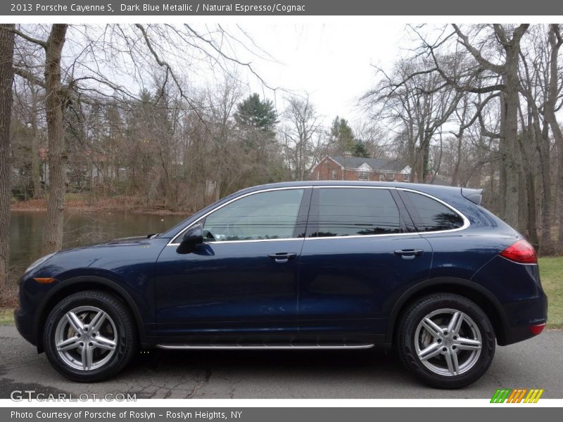 Dark Blue Metallic / Natural Espresso/Cognac 2013 Porsche Cayenne S