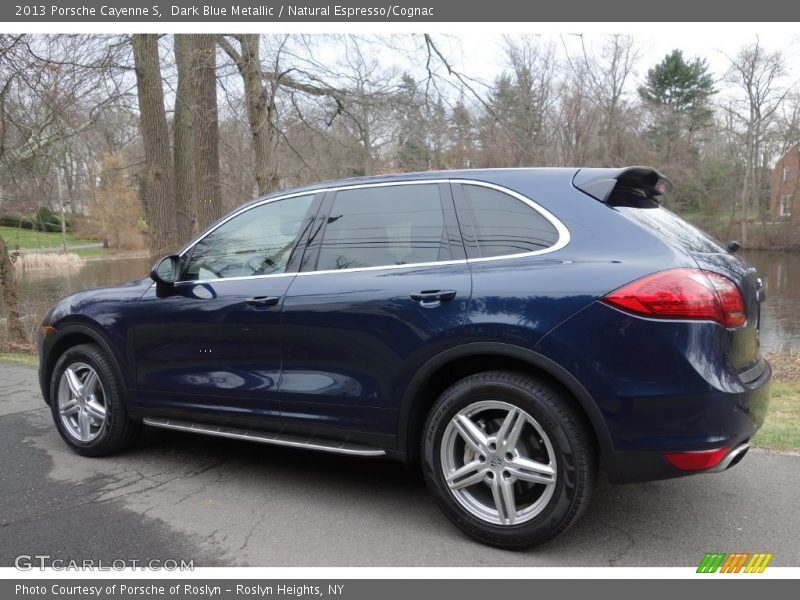 Dark Blue Metallic / Natural Espresso/Cognac 2013 Porsche Cayenne S