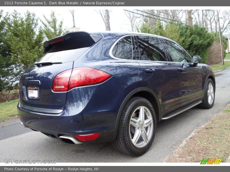 Dark Blue Metallic / Natural Espresso/Cognac 2013 Porsche Cayenne S