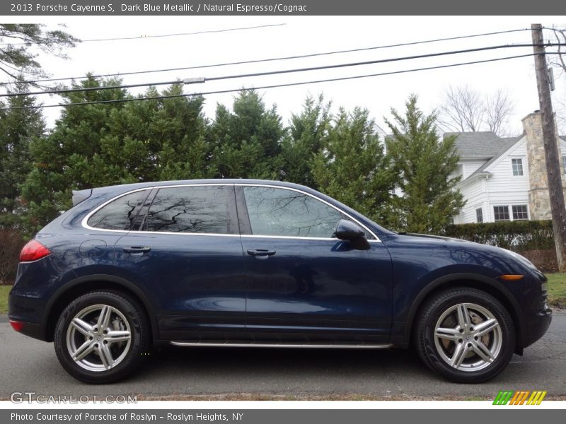 Dark Blue Metallic / Natural Espresso/Cognac 2013 Porsche Cayenne S
