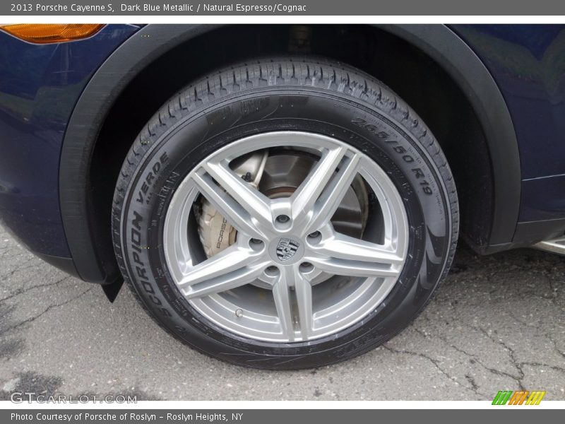 Dark Blue Metallic / Natural Espresso/Cognac 2013 Porsche Cayenne S