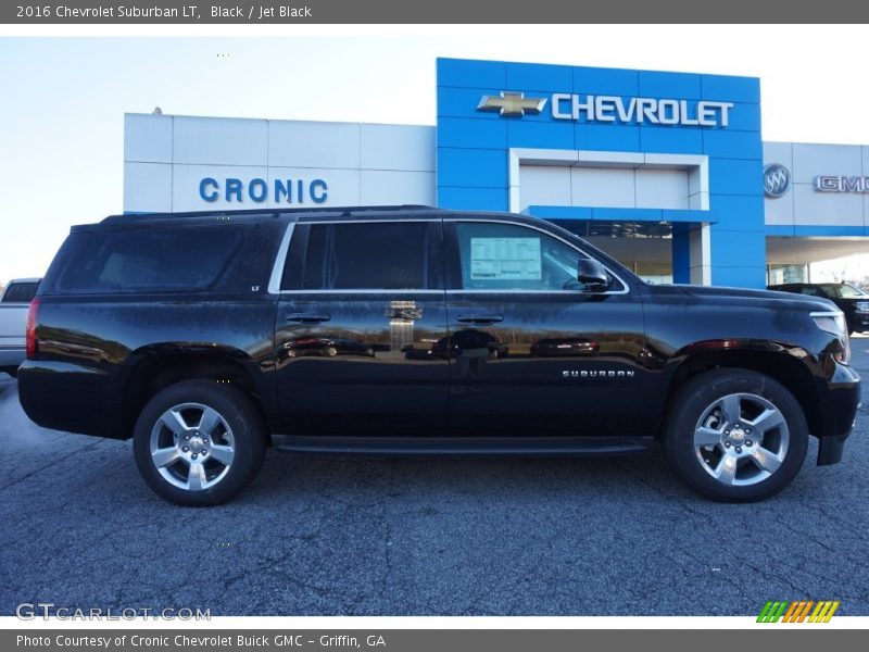 Black / Jet Black 2016 Chevrolet Suburban LT