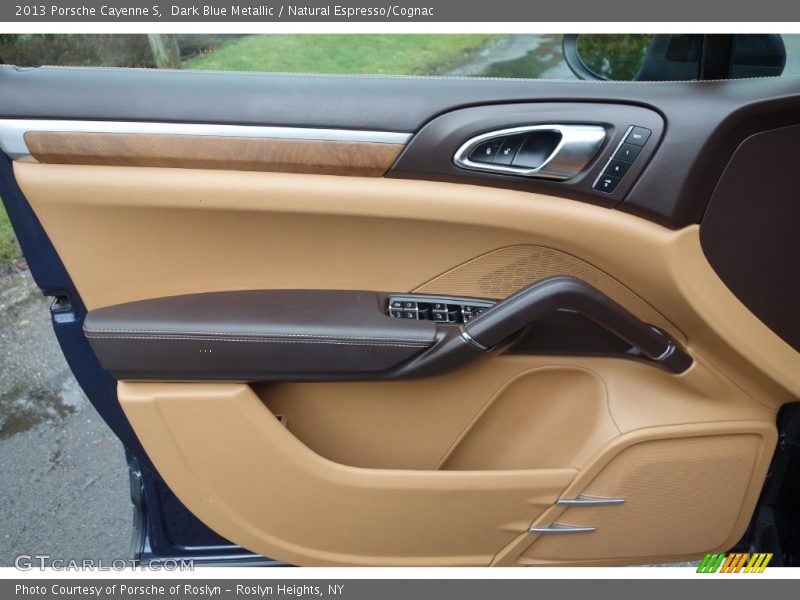 Dark Blue Metallic / Natural Espresso/Cognac 2013 Porsche Cayenne S