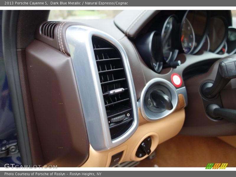 Dark Blue Metallic / Natural Espresso/Cognac 2013 Porsche Cayenne S