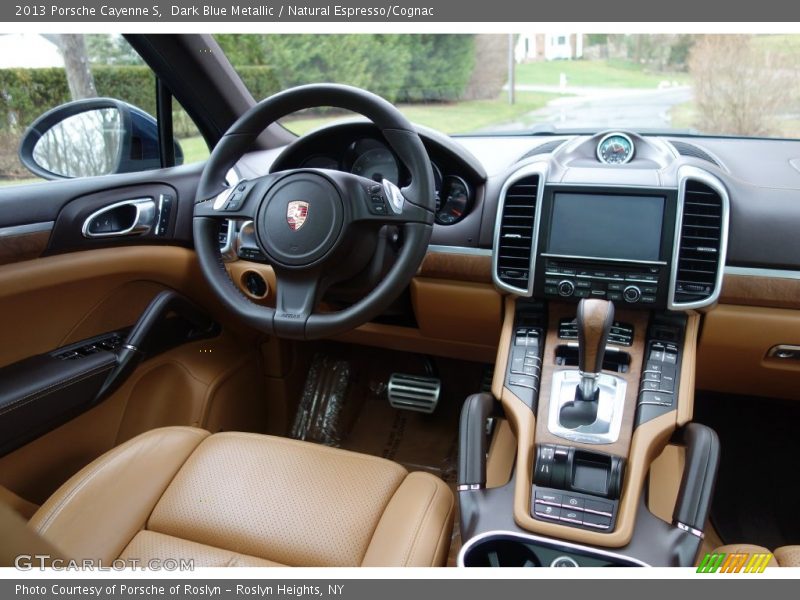 Dark Blue Metallic / Natural Espresso/Cognac 2013 Porsche Cayenne S