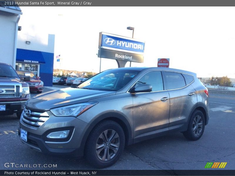 Mineral Gray / Gray 2013 Hyundai Santa Fe Sport