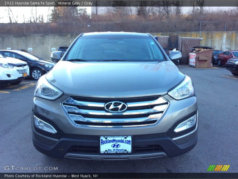 Mineral Gray / Gray 2013 Hyundai Santa Fe Sport