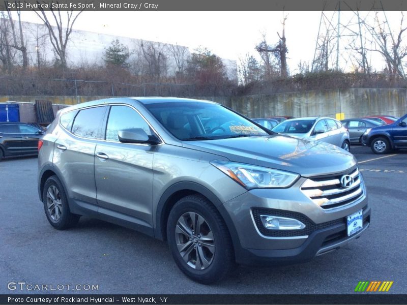 Mineral Gray / Gray 2013 Hyundai Santa Fe Sport