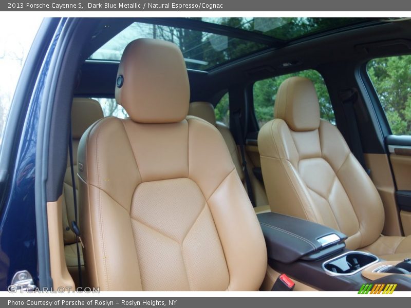 Dark Blue Metallic / Natural Espresso/Cognac 2013 Porsche Cayenne S