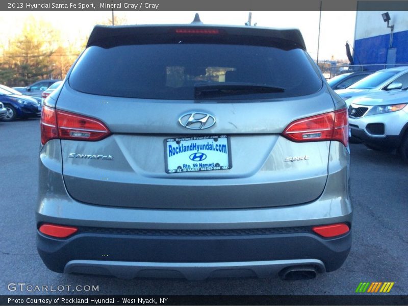 Mineral Gray / Gray 2013 Hyundai Santa Fe Sport