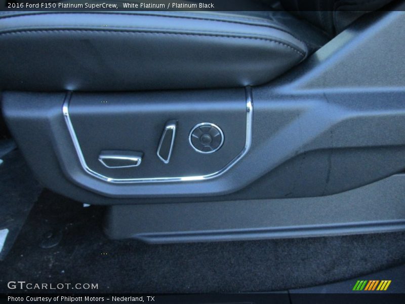 White Platinum / Platinum Black 2016 Ford F150 Platinum SuperCrew